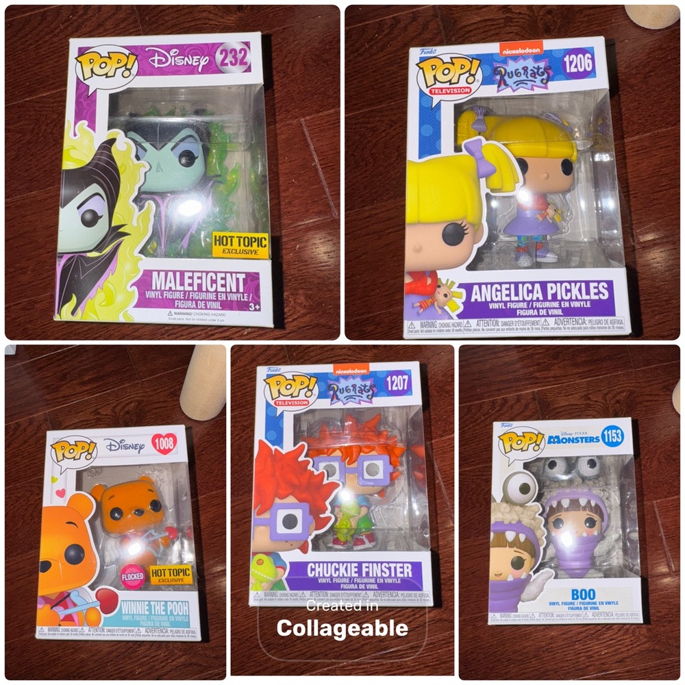 Funko Pop! Disney and Nickelodeon Figures - Multicolor